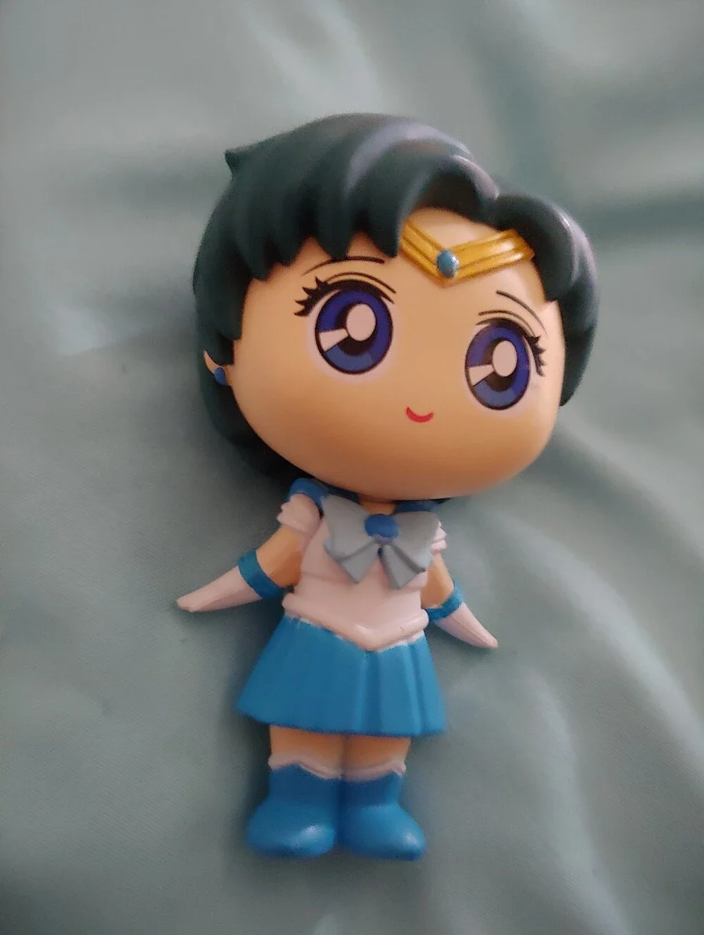 Blue Sailor Girl Collectible Toy Figure